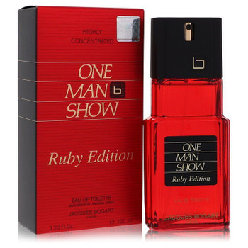 One Man Show Ruby by Jacques Bogart Eau De Toilette Spray 3.3 oz