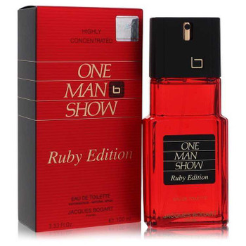 One Man Show Ruby by Jacques Bogart Eau De Toilette Spray 3.3 oz product image at NuMercy
