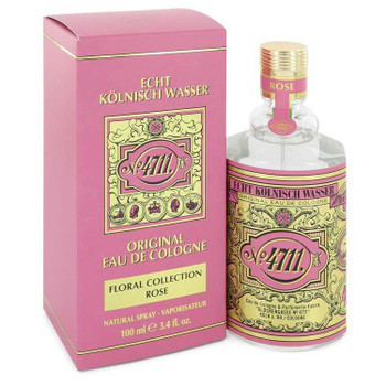 4711 Floral Collection Rose by 4711 Eau De Cologne Spray Unisex 3.4 oz product image at NuMercy