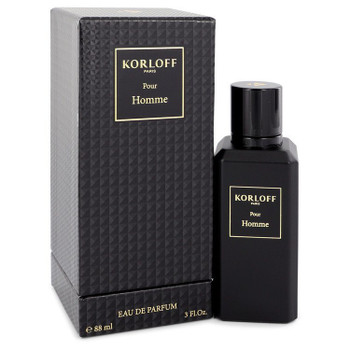 Korloff Pour Homme by Korloff Eau De Parfum Spray 3 oz