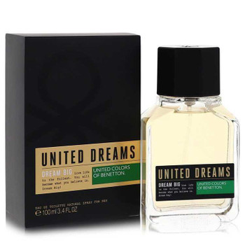 United Dreams Dream Big by Benetton Eau De Toilette Spray 3.4 oz product image at NuMercy