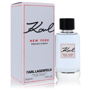 Karl New York Mercer Street by Karl Lagerfeld Eau De Toilette Spray 3.3 oz