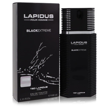 Lapidus Black Extreme by Ted Lapidus Eau De Toilette Spray 3.4 oz