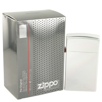 Zippo Silver by Zippo Eau De Toilette Refillable Spray 3 oz