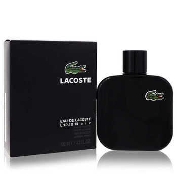 Lacoste Eau De Lacoste L.12.12 Noir by Lacoste Eau De Toilette Spray 3.4 oz product image at NuMercy