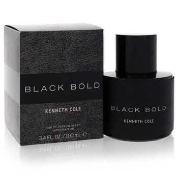 Kenneth Cole Black Bold by Kenneth Cole Eau De Parfum Spray 3.4 oz product image at NuMercy