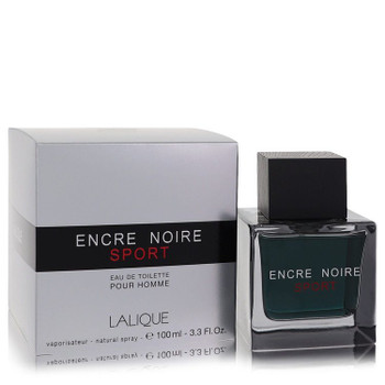 Encre Noire Sport by Lalique Eau De Toilette Spray 3.3 oz
