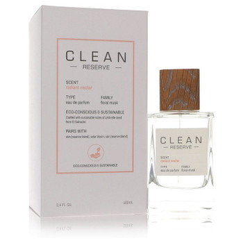Clean Reserve Radiant Nectar by Clean Eau De Parfum Spray Unisex 3.4 oz