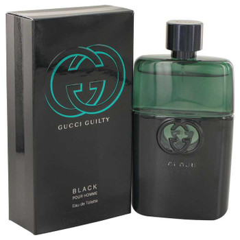 Gucci Guilty Black by Gucci Eau De Toilette Spray 3 oz product image at NuMercy