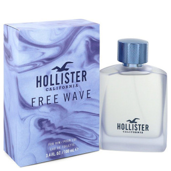 Hollister Free Wave by Hollister Eau De Toilette Spray 3.4 oz