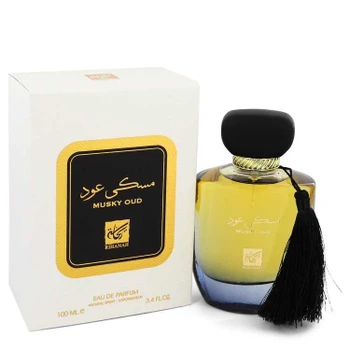 Musky Oud by Rihanah Eau De Parfum Spray Unisex 3.4 oz product image at NuMercy