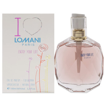 Lomani Enjoy Your Life by Lomani Eau De Parfum Spray 3.4 oz