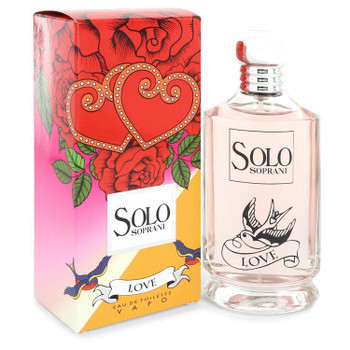 Solo Love by LUCIANO SOPRANI Eau De Toilette Spray 3.4 oz