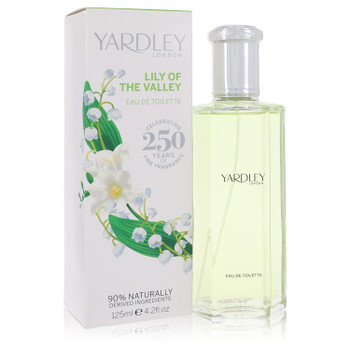 Lily of The Valley Yardley by Yardley London Eau De Toilette Spray 4.2 oz
