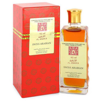 Al Anaka by Swiss Arabian Concentrated Perfume Oil Free From Alcohol (Unisex) 3.2 oz product image at NuMercy