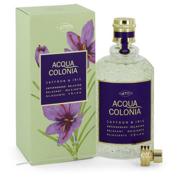 4711 Acqua Colonia Saffron and Iris by 4711 Eau De Cologne Spray 5.7 oz