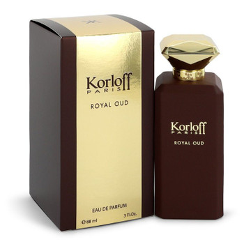 Korloff Royal Oud by Korloff Eau De Parfum Spray (Unisex) 3 oz