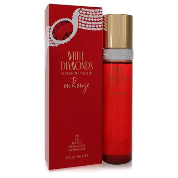 White Diamonds En Rouge by Elizabeth Taylor Eau De Toilette Spray 3.3 oz product image at NuMercy