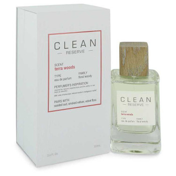 Clean Terra Woods Reserve Blend by Clean Eau De Parfum Spray 3.4 oz product image at NuMercy