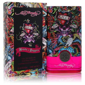 Ed Hardy Hearts and Daggers by Christian Audigier Eau De Parfum Spray 3.4 oz product image at NuMercy