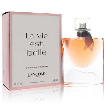 La Vie Est Belle Eau De Parfum Spray 1.7 oz by Lancôme perfume bottle and box.