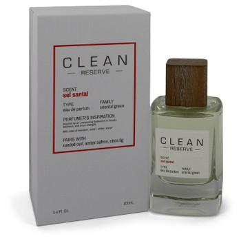 Clean Reserve Sel Santal by Clean Eau De Parfum Spray 3.4 oz