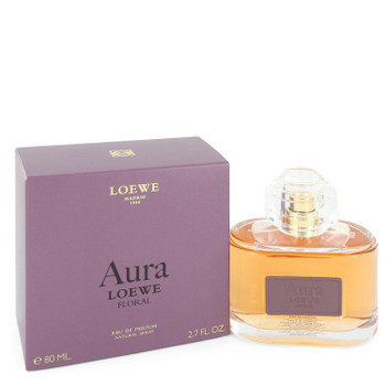 Aura Loewe Floral by Loewe Eau De Parfum Spray 2.7 oz