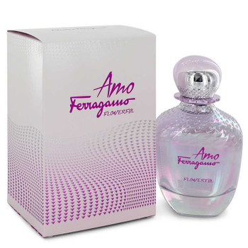 Amo Flowerful by Salvatore Ferragamo Eau De Toilette Spray 3.4 oz product image at NuMercy