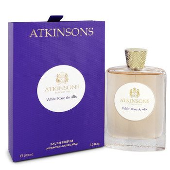 White Rose De Alix by Atkinsons Eau De Parfum Spray 3.3 oz