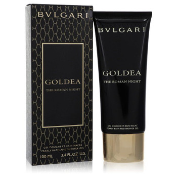 Bvlgari Goldea The Roman Night by Bvlgari Pearly Bath and Shower Gel 3.4 oz