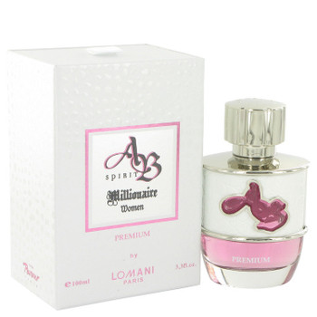 AB Spirit Millionaire Premium by Lomani Eau De Parfum Spray 3.3 oz