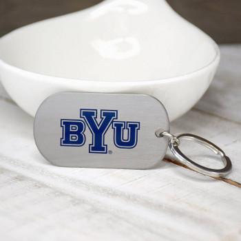BYU Cougars Logo Dog Tag Key Chain product image at NuMercy