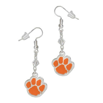 Clemson Tigers Fan Earrings product image at NuMercy