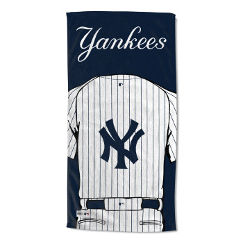 New York Yankees MLB Jersey Personalized Beach Towel
