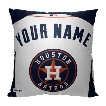 Houston Astros MLB Jersey Personalized Pillow