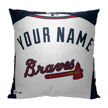 Atlanta Braves MLB Jersey Personalized Pillow