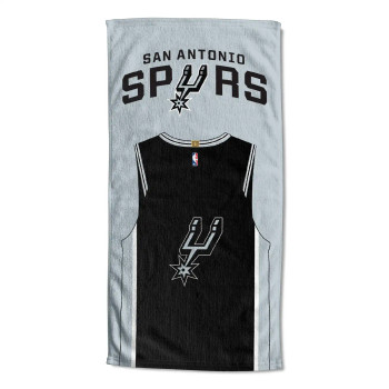 San Antonio Spurs NBA Jersey Personalized Beach Towel