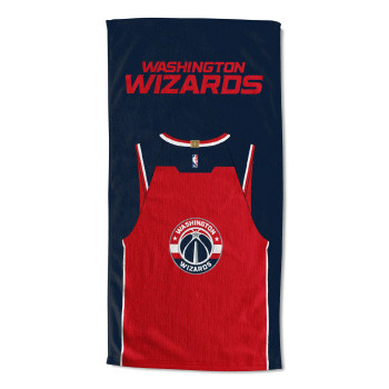 Washington Wizards NBA Jersey Personalized Beach Towel