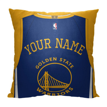Golden State Warriors NBA Jersey Personalized Pillow