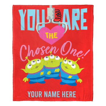 Disney Pixar / Toy Story You Are The Chosen One Personalized Silk Touch Throw Blanket