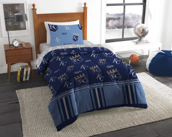 Kansas City Royals MLB Twin Bed In a Bag Set