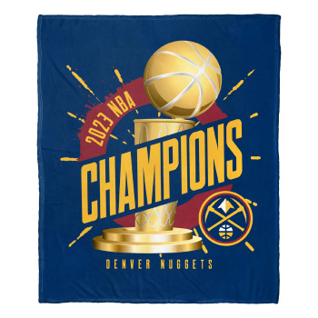 NBA Nuggets 2023 NBA Champions Triumph Silk Touch Throw Blanket