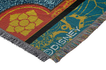Disney Raya and the Last Dragon Raya Map Woven Tapestry Throw Blanket