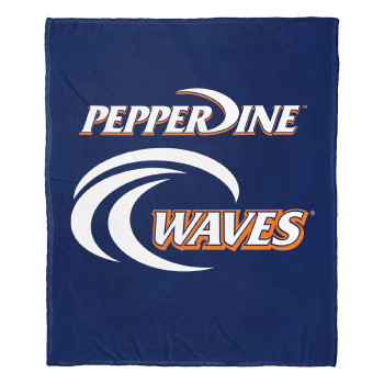 Pepperdine Waves 'Alumni' Silk Touch Throw Blanket