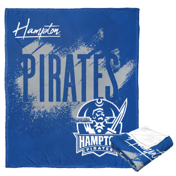 NCAA Campus Life Hampton Pirates Silk Touch Throw Blanket