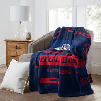 NCAA Digitize Gonzaga Bulldogs Raschel Throw Blanket