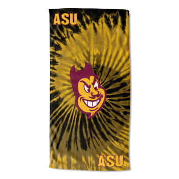 NCAA Arizona State Sun Devils Psychedelic Beach Towel