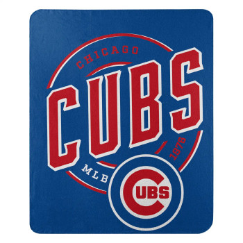 MLB Chicago Cubs Campaign Fleece Throw Blanket