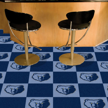 NBA Memphis Grizzlies 18" x 18" Carpet Tiles