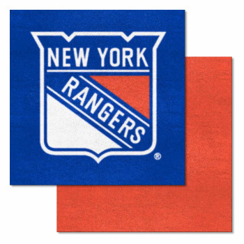 NHL New York Rangers 18" x 18" Carpet Tiles